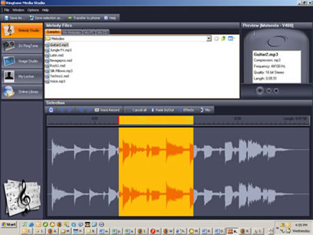 Ringtone Media Studio Screenshot